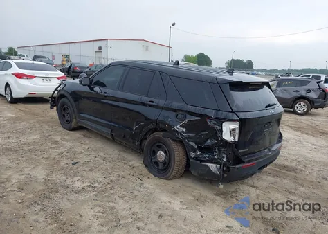 2021 Ford Police Interceptor из США, поврежденный, VIN 1FM5K8AB6MGB98879